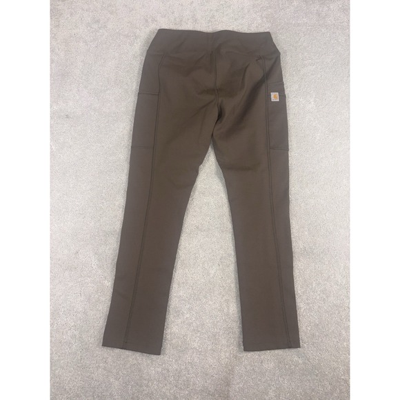 Carhartt Force Fitted Lightweight Ankle Length Leggings Green Women's Xs - Picture 5 of 11